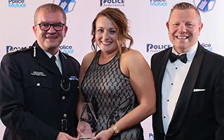 Suffolk officer who chased suspected armed robbers wins Police Bravery Award