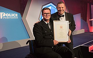 Amputee wins first Inspiration in Policing Award