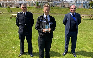 Chief Inspector wins national award for sharing brave domestic abuse story