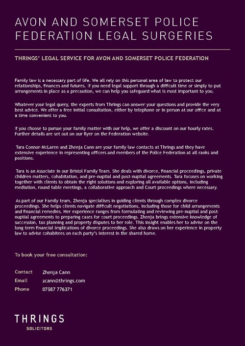 Thrings Legal Services For A&S Police Federation Introduction (2)