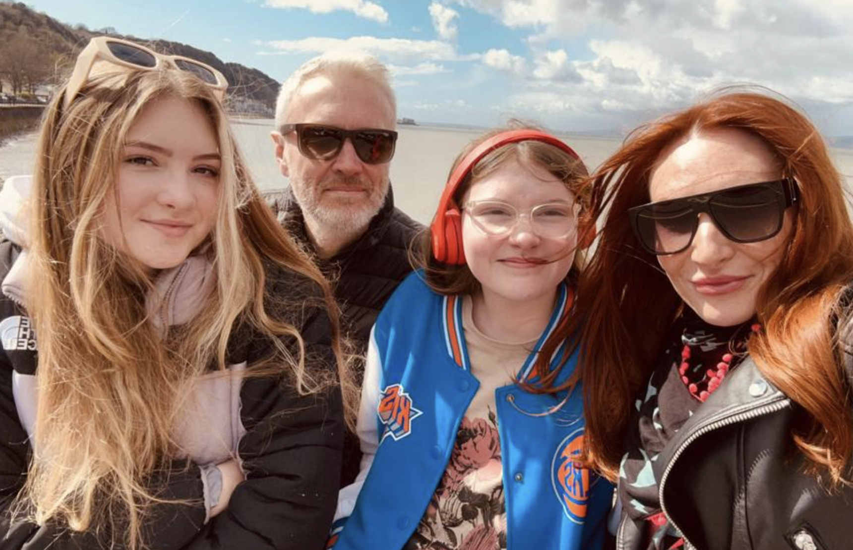 Roger and his family