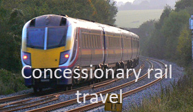 Concessionary rail travel