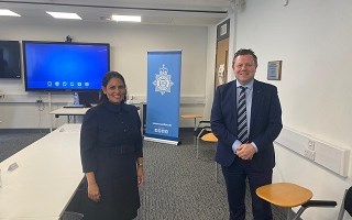 National Chair joins Home Secretary on visit to Sussex
