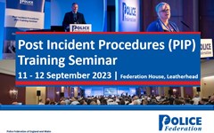 Post Incident Procedures (PIP) Training Seminar Sponsorship