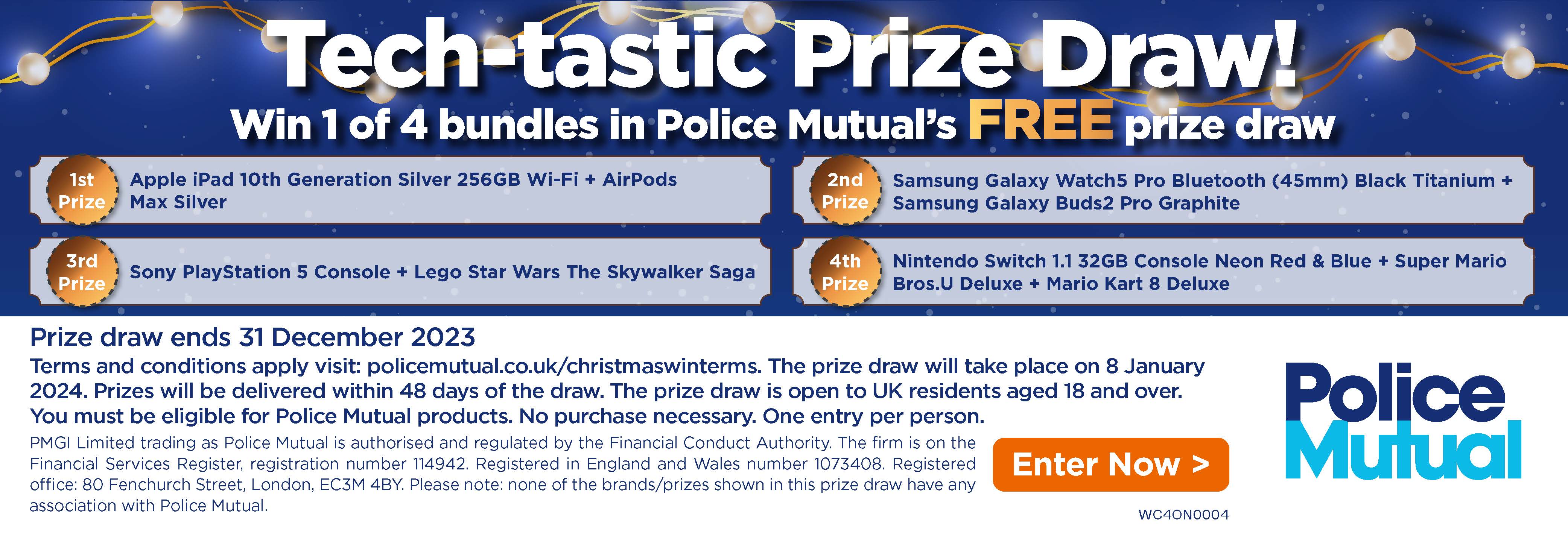 Police Mutual prize draw