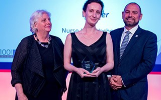 Nurse with 'unwavering commitment' wins custody award